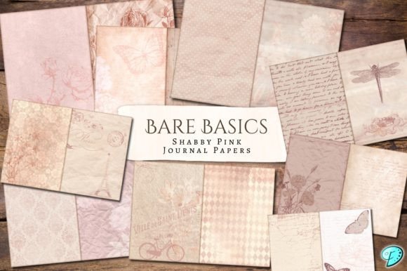 Bare Basics Shabby Pink Journal Papers: A Creative's Guide