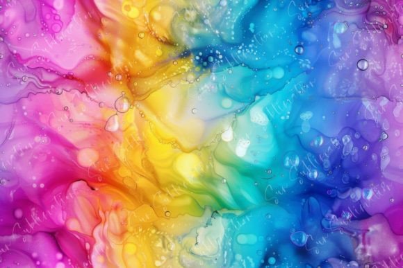 Colorful Abstract Art Seamless: A Designer's Go-To for Vibrant Energy