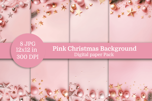Embrace a Softer Holiday: The Appeal of Pink Christmas Backgrounds
