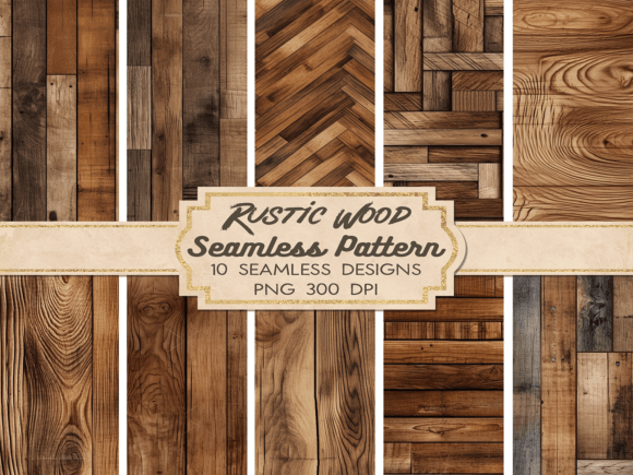 Rustic Wood Background Seamless Pattern: The Designer's Cozy Essential