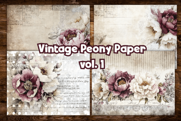 Vintage Peonies Scrapbook Paper: A Designer's Guide