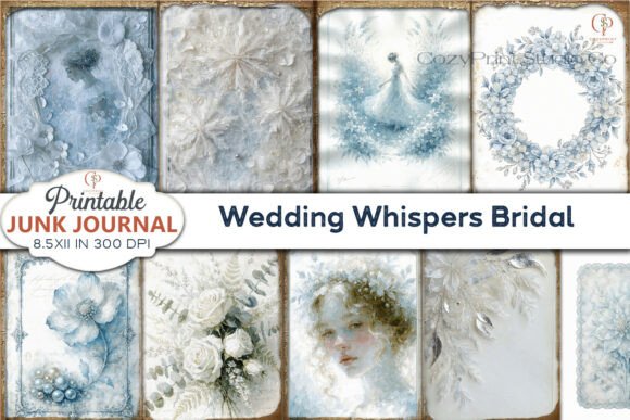 Wedding Whispers Bridal Junk Journal: A Scrapbooker's Dream